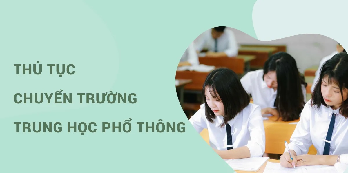 Thủ tục chuyển trường cấp mầm non, tiểu học, THCS, THPT…