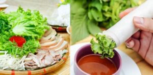 Cách làm bánh tráng cuốn thịt heo ngon đúng điệu